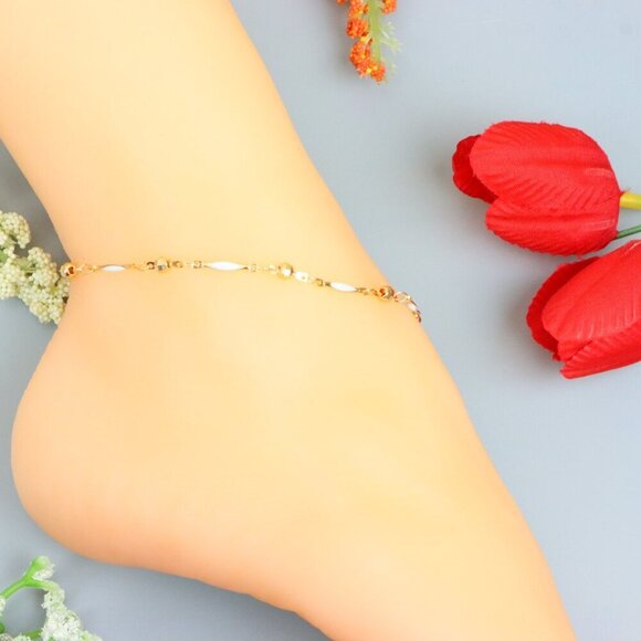 "Handmade Anklet – A Stylish Choice for Women, Thoughtful Gift Idea, EVCH1685 - Picture 8 of 10